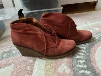 Schuhe – Gabor – Größe 38 – rot/orange – Leder Nordrhein-Westfalen - Hürth Vorschau