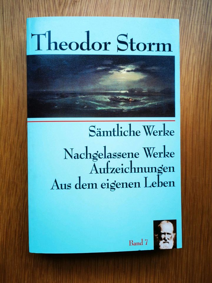 Theodor Storm, 7 Bände, Novellen, Gedichte, Märchen in Erdesbach