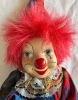 Deko-Puppe Porzellan Clown Dachbodenfund Bayern - Großheubach Vorschau