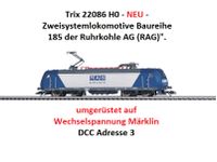 TRIX 22086 H0, NEU, BR 185 der RAG, umgerüstet auf AC-Betrieb Bayern - Jettingen-Scheppach Vorschau