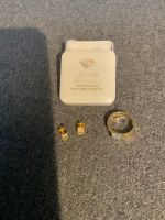 Aquamarin Ring Gold 585er Ohrringe Ohrstecker schlicht und dezent Nordrhein-Westfalen - Dorsten Vorschau