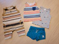 74 Jungen Strampler Shorts Achselshirt Tanktop H&M Sommer Paket Thüringen - Sömmerda Vorschau