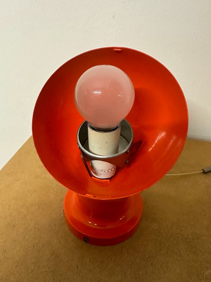 Kaiser Leuchte Lampe Wandlampe vintage 60er Orange Space Age in Hamburg