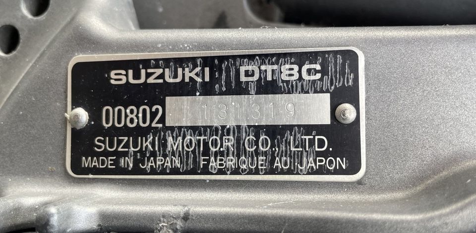 schlachte Suzuki Aussenborder DT8C DT8 DT6 2-Takt in Rostock