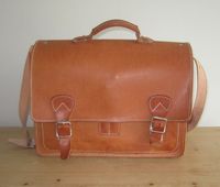 ★ wunderschöne Schultasche / Tasche ★ aus naturbel. LEDER ★ XXL ★ Dortmund - Hombruch Vorschau