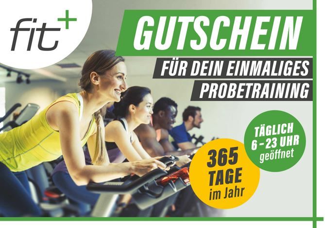 ⭐ JETZT PROBETRAINING GRATIS ⭐ Fit+ Fitnessstudio Rochlitz in Rochlitz