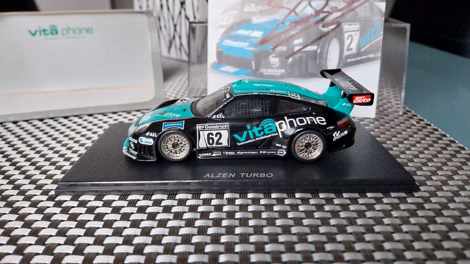 Alzen Motorsport Porsche 911 996 Turbo VLN 2004 1:43 Spark OVP in Walluf