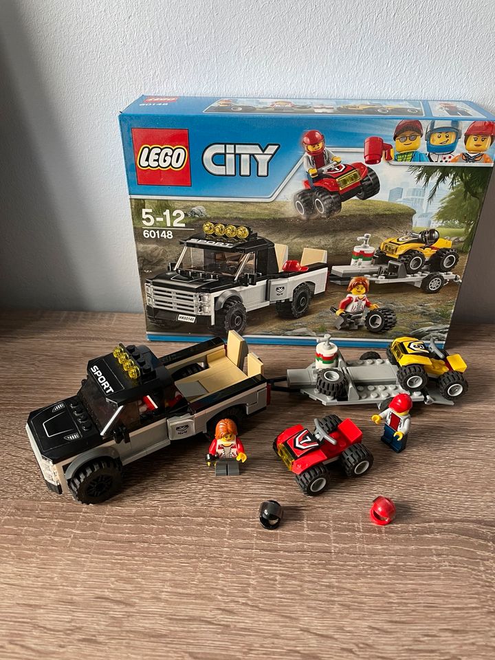 Lego City 60148 Quad-Rennteam Geländewagen Anhänger in Beringstedt