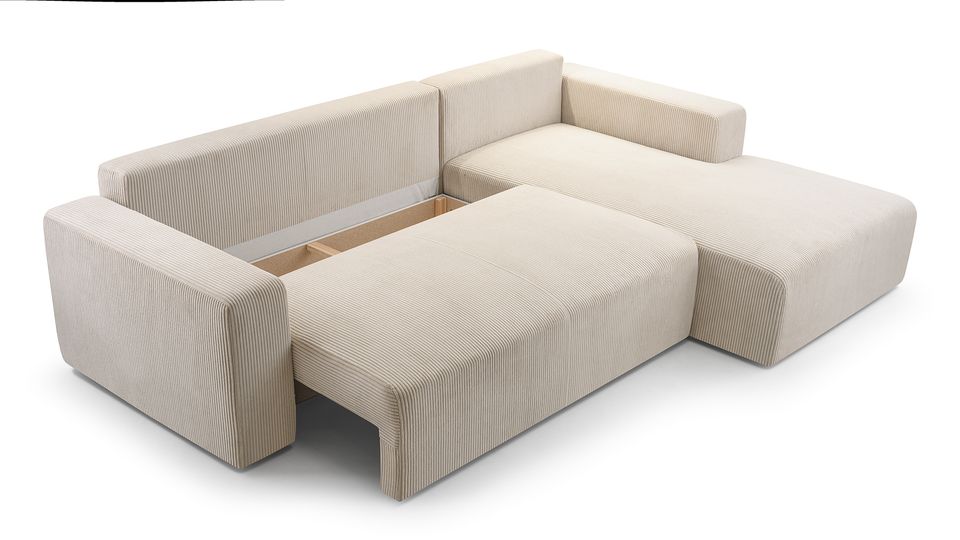 Ecksofa PULA sofa modern CORD BOHO Schlafsofa in Berlin