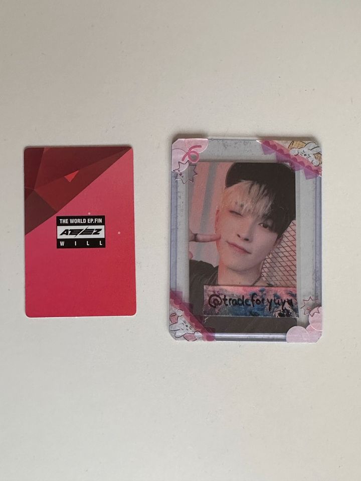 WTT NFS Ateez Jongho Barnes & Noble POB/PC —> Yunho Äquivalent in Backnang