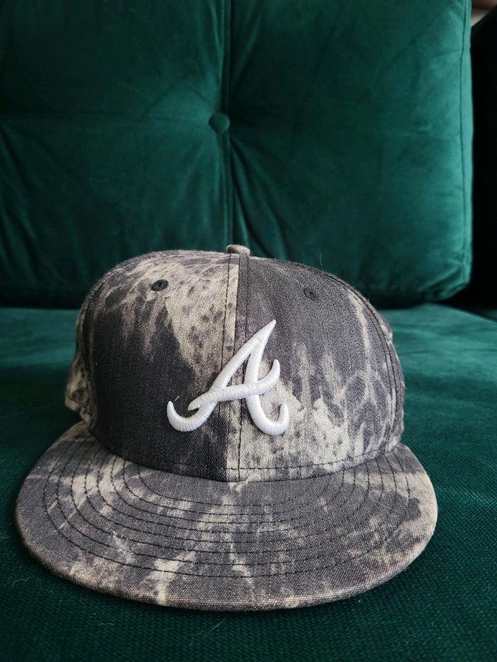 Atlanta Braves Authentic New Era 59FIFTY Fitted MLB Cap Road in Mendig