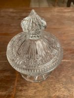 Alte Blei Kristall Glas Zucker Schale mit Deckel Bayern - Pullach Vorschau