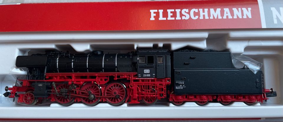 Fleischmann 712303 Dampflok 23 055 DB Spur N Epoche III in Lüneburg