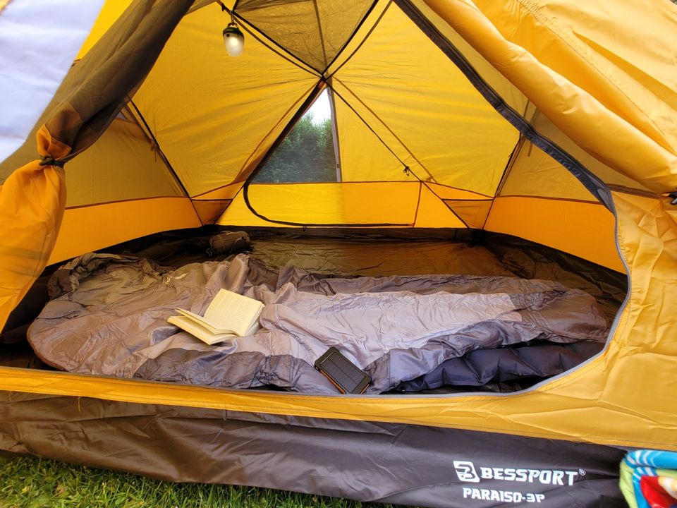 Campingausstattung Zelt für 2 Personen zum mieten in Lebach