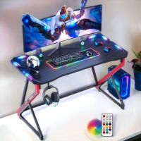 Gaming Schreibtisch LED Gaming Schreibtisch 100x60 cm PC Tisch Berlin - Charlottenburg Vorschau