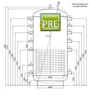 1A Pufferspeicher 800 L Für Heizung Solar Kamin Kessel Pelletofen Bayern - Donauwörth Vorschau