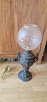 Antike Jugendstil Engels-Öllampe ca. 1900 zur Lampe umgebaut München - Trudering-Riem Vorschau