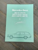 Mercedes-Benz 240TD,300TD Prospekt West - Unterliederbach Vorschau