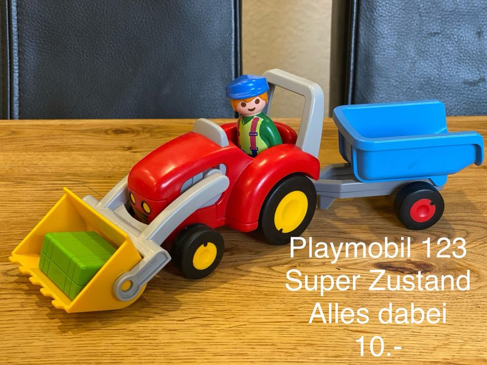 Playmobil 123 Traktor mit Anhänger komplett jetzt 9.- ❤️ in Tönisvorst