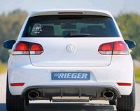 VW Golf 6 GTI Rieger Heck Ansatz Diffusor Carbon Look Sachsen-Anhalt - Aschersleben Vorschau