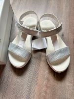 Geox Mädchen Kinder Sandalen EU 32 Neu Weiß / Silber Bayern - Ebermannstadt Vorschau