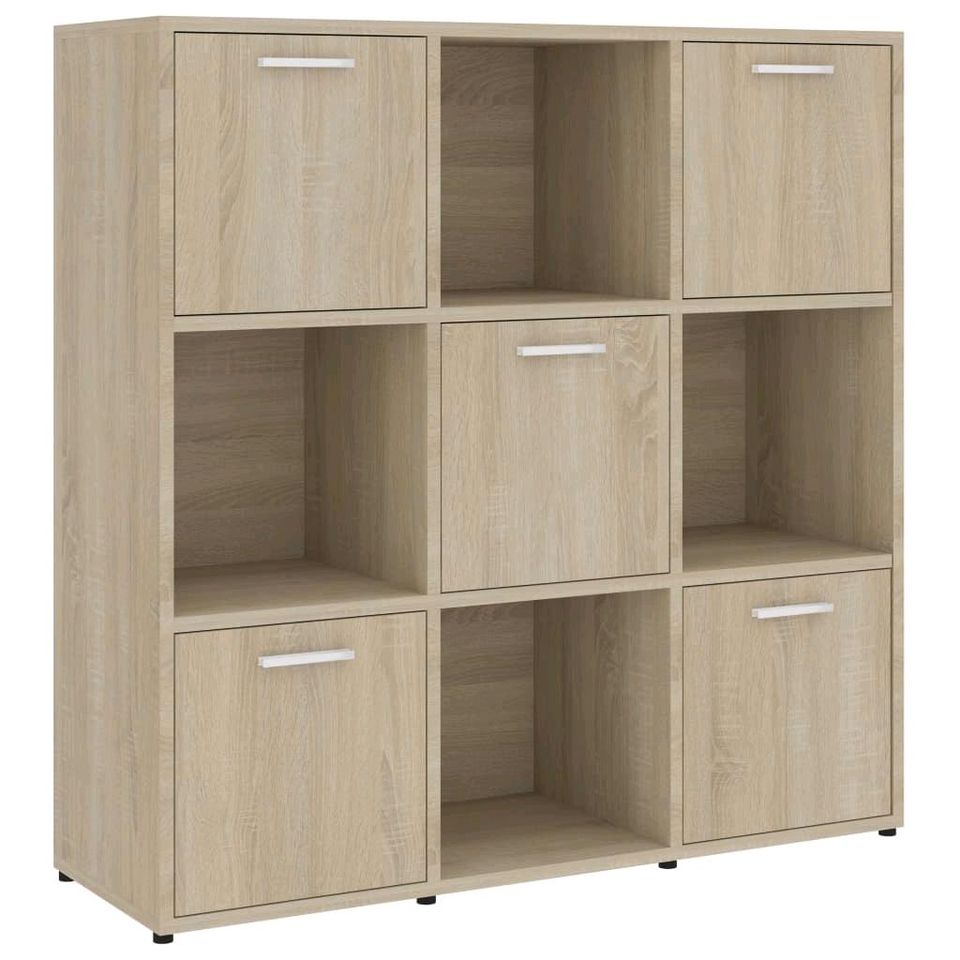 Bücherregal Sonoma-Eiche 90x30x90 cm Holzwerkstoff in Köln