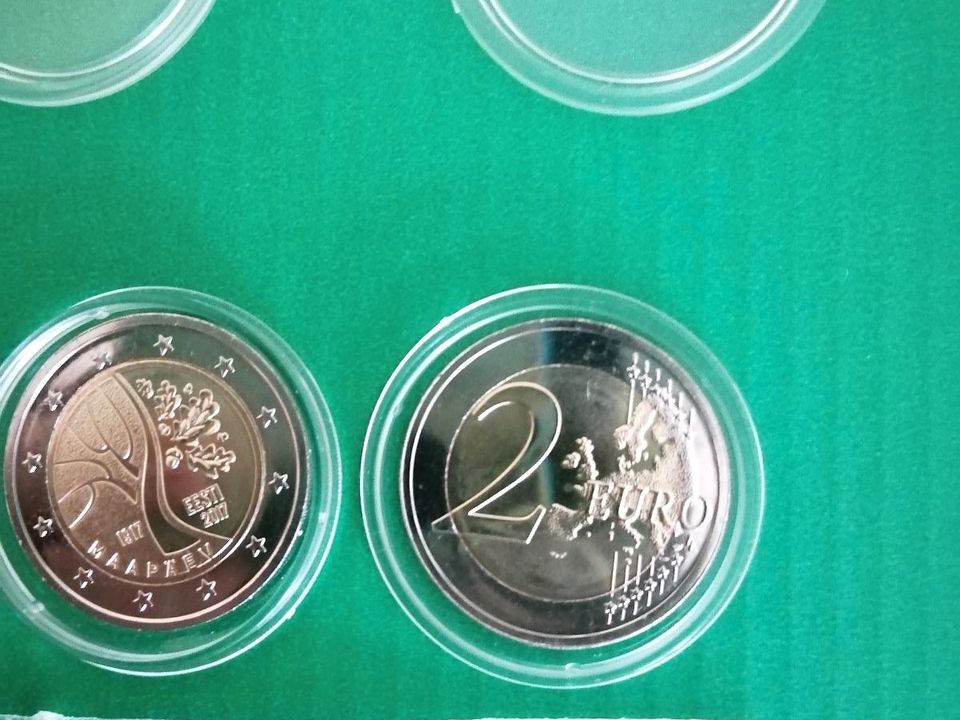 2 Euro Münze Estland 2017 in Breitenbrunn