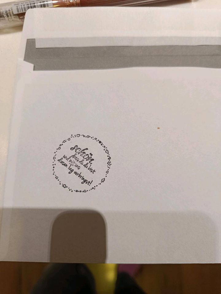 Stempel Stanzgerät Gastgeschenk in Kenzingen