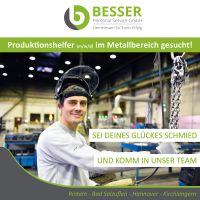 Produktionshelfer (m/w/d) im Metallbereich gesucht! - NL Rinteln Niedersachsen - Bückeburg Vorschau