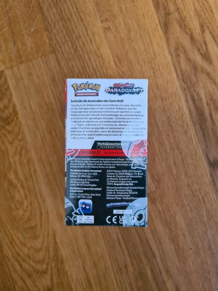 Deutsch 18er Pokemon Paradoxrift Display Sealed OVP in Baldham