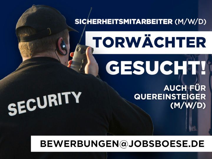 TORWÄCHT WERDEN! | AUCH FÜR QUEREINSTEIGER!! in Duisburg