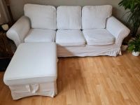 Ikea Ektorb 3er Sofa mit Hocker Niedersachsen - Sehnde Vorschau