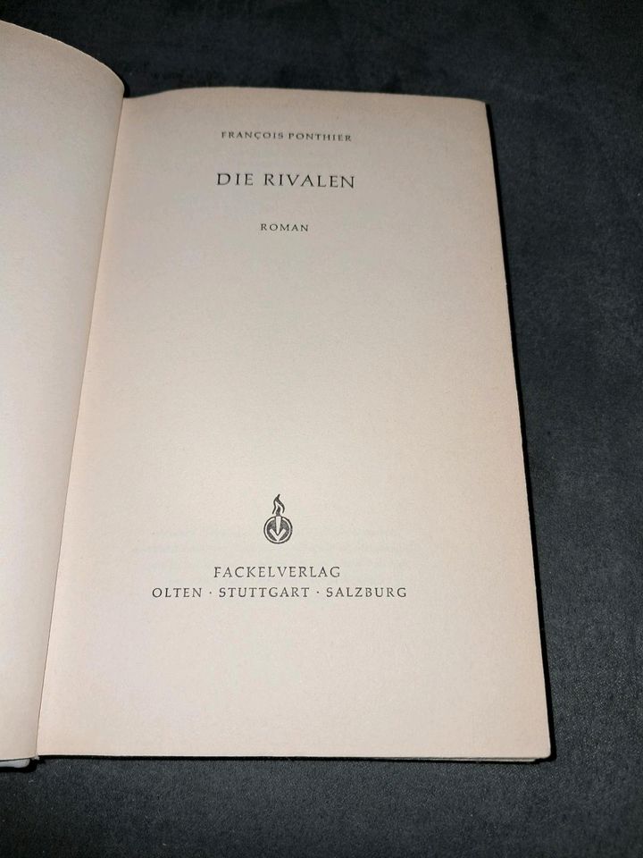 Francois Ponthier Die Rivalen antiquarisches Buch 1967 in Koblenz