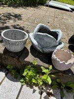 3 übertöpfe Pflanzgefäss Beton Baden-Württemberg - Asperg Vorschau