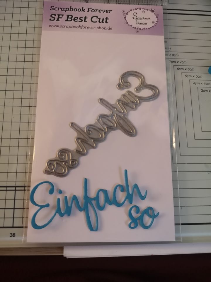 Scrapbook Forever Stanzform "Einfach so " in Berlin