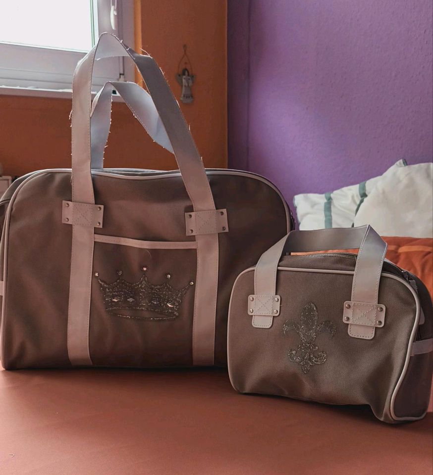 Taschen- Set/ taupe in Dessau-Roßlau