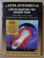 Journey - Live in Houston 1981 - Escape Tour - Original CD + DVD Wiesbaden - Nordenstadt Vorschau