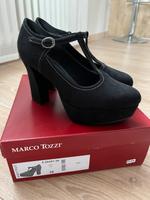 Riemchen Absatzschuhe mit Plateau Hessen - Ludwigsau Vorschau