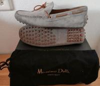 Massimo Dutti Boat Schuhe Loafer Schuhe grau Supreme Leder 42 Men Hessen - Michelstadt Vorschau