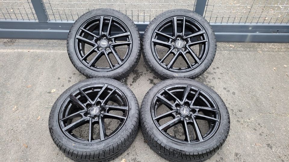 Audi VW Skoda Felgen 17Zoll Allwetterreifen 8mm 215 45 17 in Neuenkirchen - Merzen