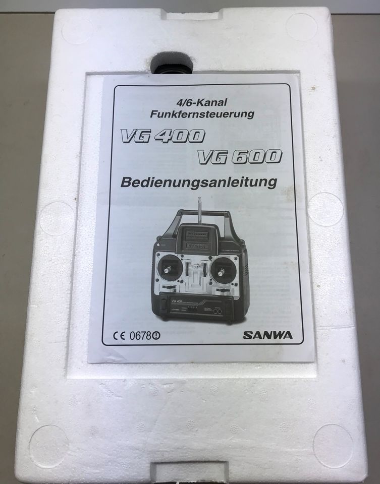 Funkfernsteuerung SANWA 4/6 Kanal VG600 in Hamburg