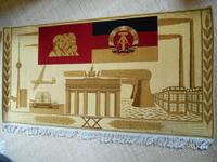SUCHE Teppich Wandteppich DDR Wandbehang sozialistisch politisch Sachsen - Wildenfels Vorschau