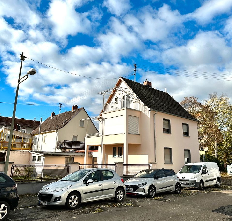 Freistehendes 1-2 FH mit Garten, Garage u. neuer Heizung in Ludwigshafen