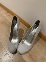 Pumps silbergrau Bayern - Regensburg Vorschau