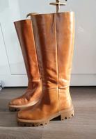 Mega Coole Leder Zara Gr. 39 Boots Cognac Kreis Pinneberg - Elmshorn Vorschau