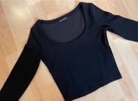 Langarmshirt • Pulli bauchfrei • Shirt schwarz • Bershka • Gr.XS Hessen - Neu-Anspach Vorschau