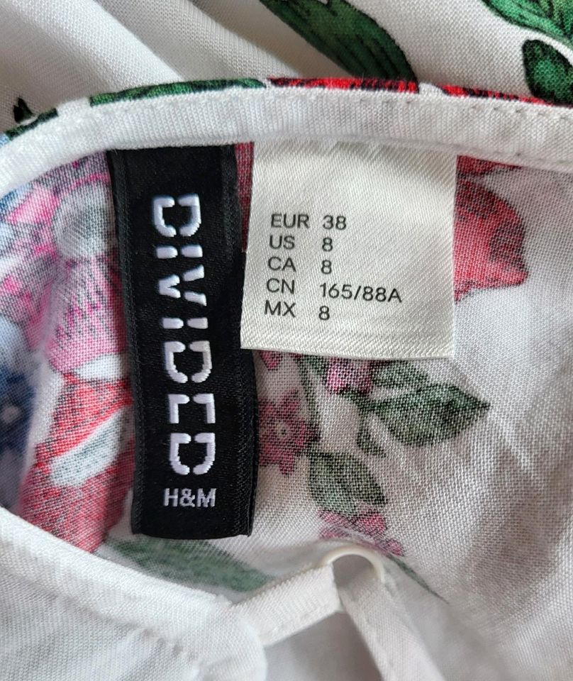 H&M Divided Sommer-Kleid Kurz Mini leicht Trägerkleid in Idstein