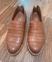 Vivian Leder Halbschuhe, Italienisch, Gr. 36, braun/ camel Brandenburg - Kleinmachnow Vorschau