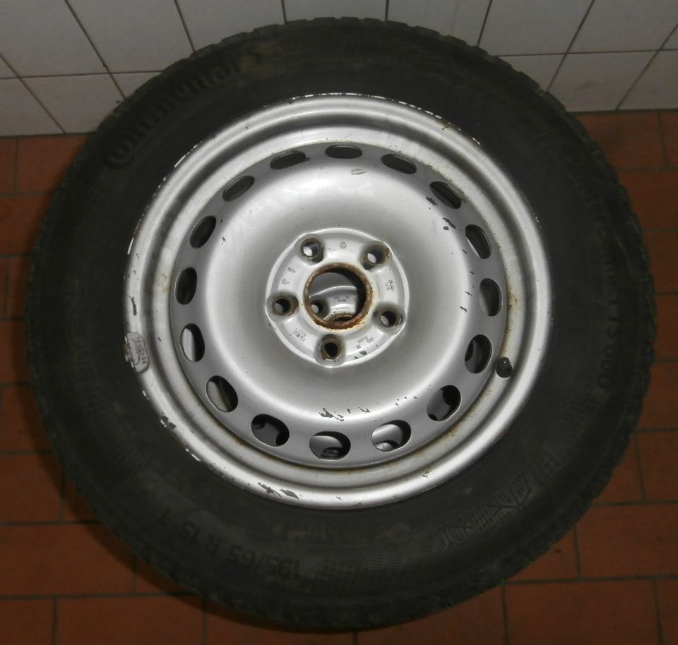 Seat Leon Skoda Octavia VW Golf Caddy Winterräder 195/65 R15 91T in Rehna