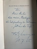 Fritz Usinger handsigniertes Buch Das Ungeheuer Sprache 1965 Rheinland-Pfalz - Ludwigshafen Vorschau